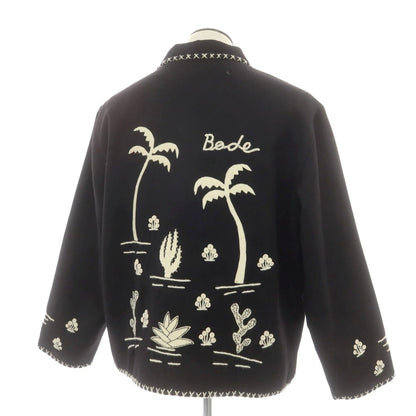 【中古】ボーディ BODE ウール メキシカンジャケット ブラック【 XL/XXL 】【 状態ランクB 】【 メンズ 】