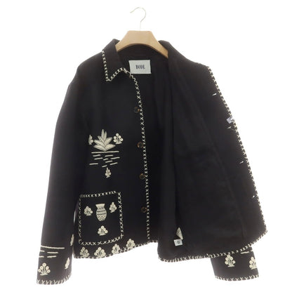 【中古】ボーディ BODE ウール メキシカンジャケット ブラック【 XL/XXL 】【 状態ランクB 】【 メンズ 】