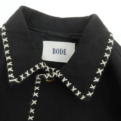 【中古】ボーディ BODE ウール メキシカンジャケット ブラック【 XL/XXL 】【 状態ランクB 】【 メンズ 】