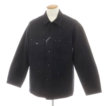 【中古】【未使用】リバーバレイト REVERBERATE 2025年秋冬 コットン カバーオール ブラック【 2 】【 状態ランクS 】【 メンズ 】