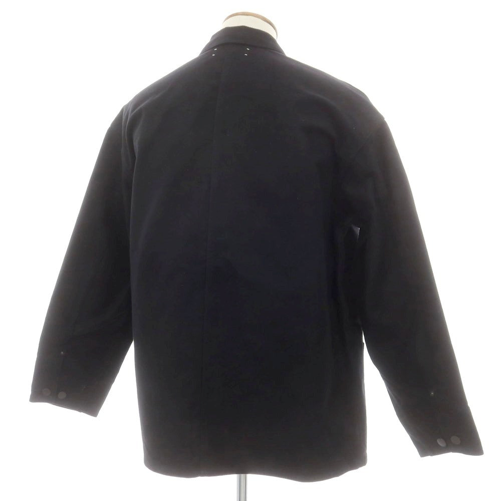 【中古】【未使用】リバーバレイト REVERBERATE 2025年秋冬 コットン カバーオール ブラック【 2 】【 状態ランクS 】【 メンズ 】