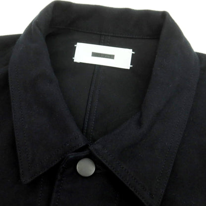 【中古】【未使用】リバーバレイト REVERBERATE 2025年秋冬 コットン カバーオール ブラック【 2 】【 状態ランクS 】【 メンズ 】