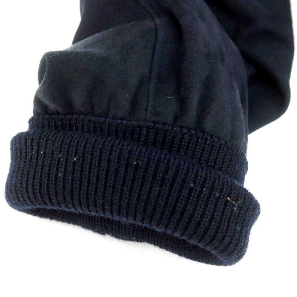 【中古】チンクアンタ Cinquanta ゴートスエード レザーブルゾン ダークネイビー【 50 】【 状態ランクA 】【 メンズ 】