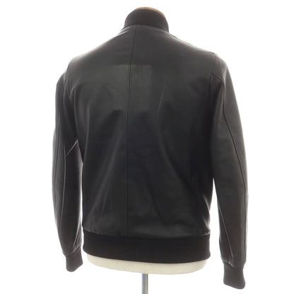 【中古】チンクアンタ Cinquanta ラム レザーブルゾン ブラック【 46 】【 状態ランクA 】【 メンズ 】