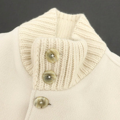 【中古】ヘルノ Herno ウール ヘリンボーン カットパイル スタンドカラー ブルゾン ライトベージュ【 46 】【 状態ランクA 】【 メンズ 】