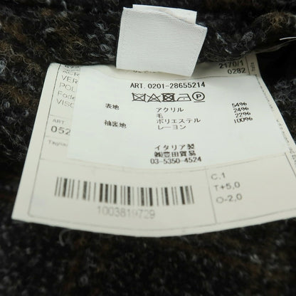 【中古】エルビーエム1911 L.B.M.1911 アクリルウール チェック カジュアルジャケット グレーxブラウン【 48 】【 状態ランクA 】【 メンズ 】