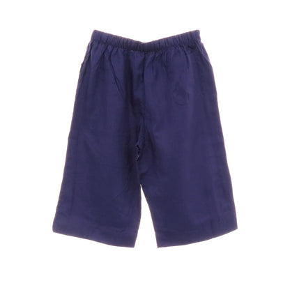 【中古】デレク ローズ Derek Rose コットン ジャカード ショートパンツ ライトパープルネイビー【 M 】【 状態ランクA 】【 メンズ 】