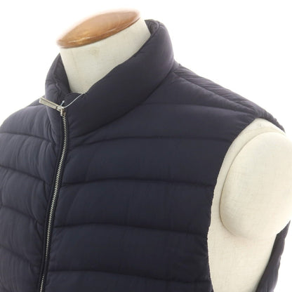 【中古】ムーレー MOORER CALAF-S3 ダブルジップ ダウンベスト ネイビー【 46 】【 状態ランクB 】【 メンズ 】
