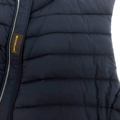 【中古】ムーレー MOORER CALAF-S3 ダブルジップ ダウンベスト ネイビー【 46 】【 状態ランクB 】【 メンズ 】