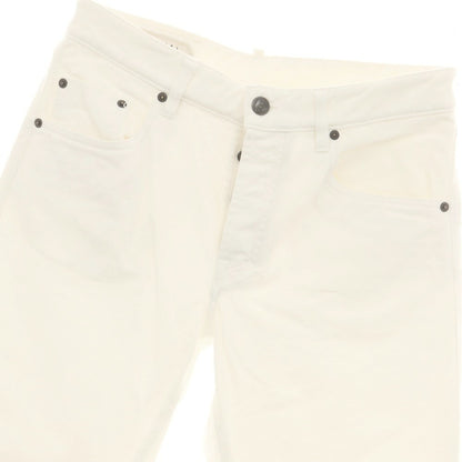 【中古】イカイ YCHAI コットン デニムパンツ ホワイト【 30 】【 状態ランクB 】【 メンズ 】