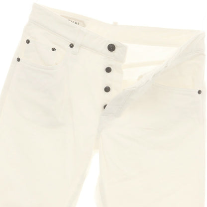 【中古】イカイ YCHAI コットン デニムパンツ ホワイト【 30 】【 状態ランクB 】【 メンズ 】