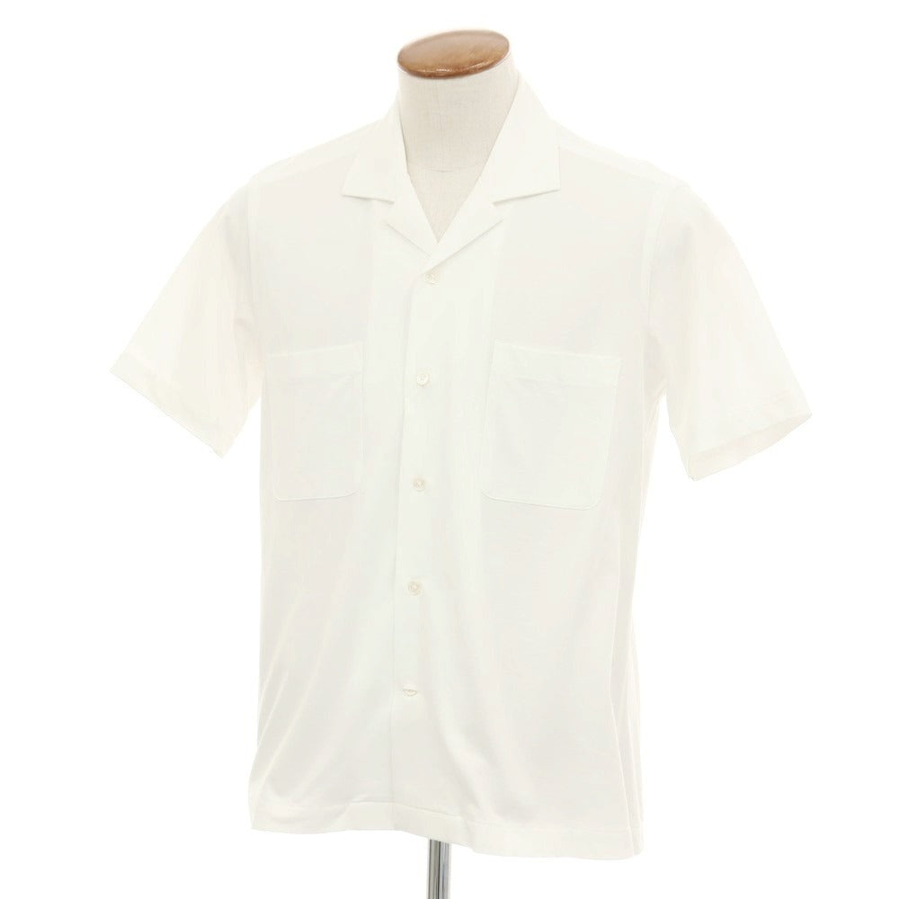 【中古】チョーヤ CHOYA コットンポリエステル 半袖シャツ ホワイト【サイズM】【 状態ランクA 】【 メンズ 】