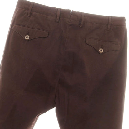 【中古】ザネッラ Zanella ストレッチ コットン カジュアルスラックスパンツ ブラウン【 48 】【 状態ランクB 】【 メンズ 】