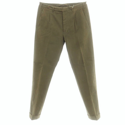 【中古】ザネッラ Zanella ストレッチ コットン カジュアルスラックスパンツ オリーブ【 46 】【 状態ランクB 】【 メンズ 】