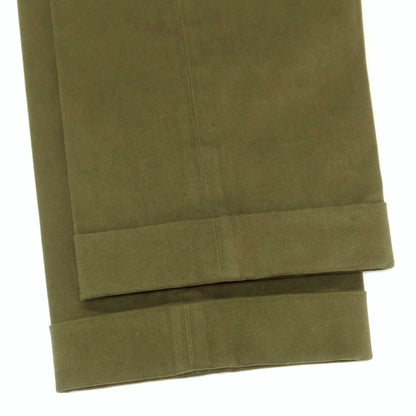 【中古】ザネッラ Zanella ストレッチ コットン カジュアルスラックスパンツ オリーブ【 46 】【 状態ランクB 】【 メンズ 】