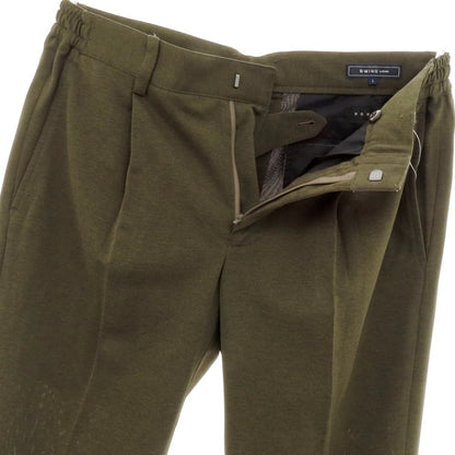 【中古】ビーミング ライフストア バイ ビームス B:MING LIFE STORE by BEAMS NOMAD ポリエステル イージースラックスパンツ オリーブグリーン【 L 】【 状態ランクA 】【 メンズ 】