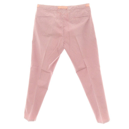 【中古】アントレアミ ENTRE AMIS ストレッチ コットン ストライプ イージースラックスパンツ ピンクxブルー【 32 】【 状態ランクB 】【 メンズ 】