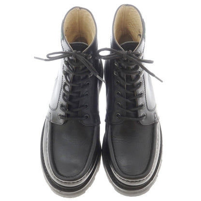 【中古】パラブーツ Paraboot VITTEL2 モカシンブーツ ブラック【 6 1/2 】【 状態ランクB 】【 メンズ 】