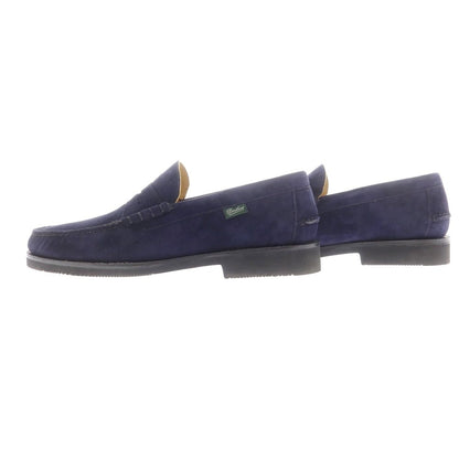 【中古】パラブーツ Paraboot スエード ローファー ネイビー【 6 1/2 】【 状態ランクA 】【 メンズ 】