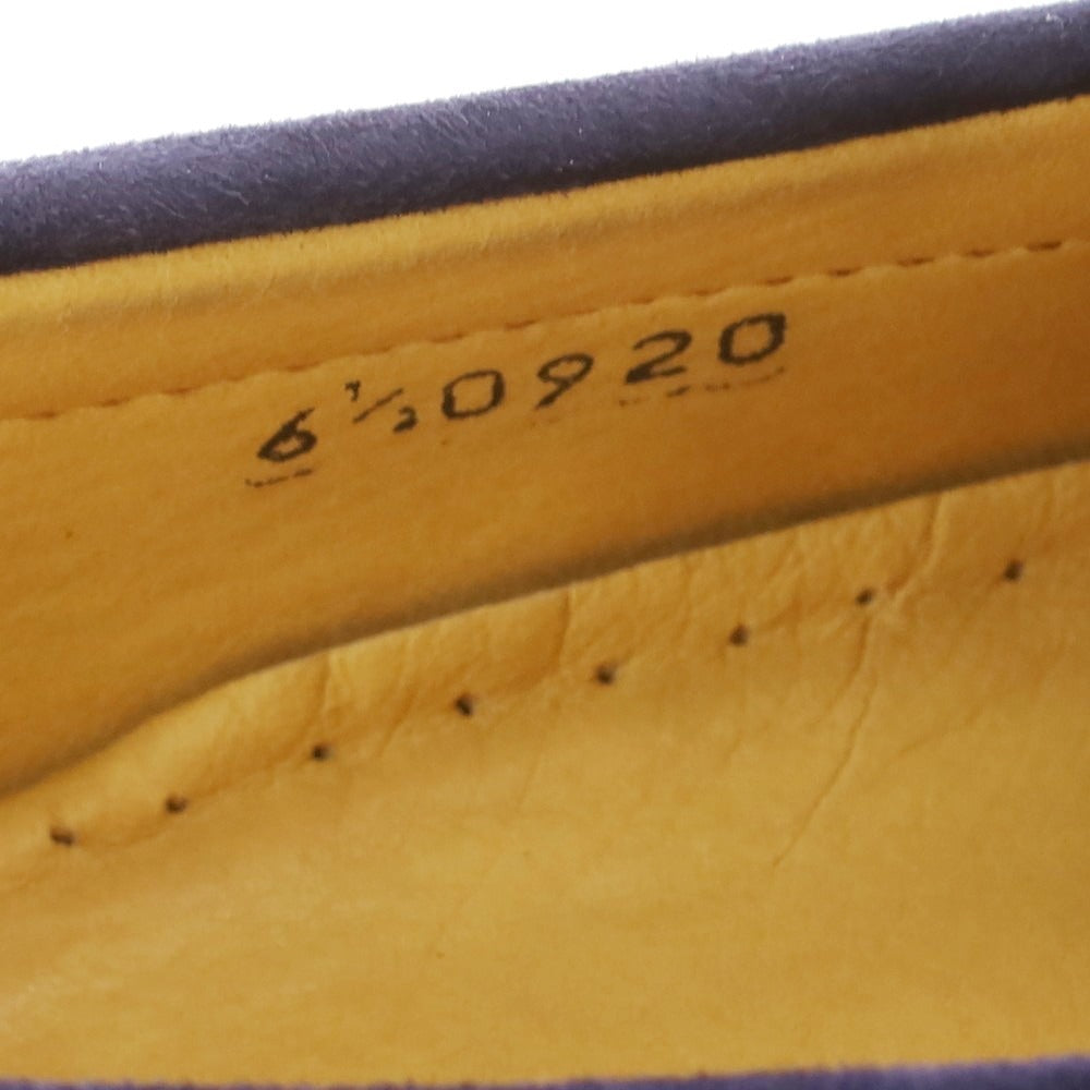 【中古】パラブーツ Paraboot スエード ローファー ネイビー【 6 1/2 】【 状態ランクA 】【 メンズ 】