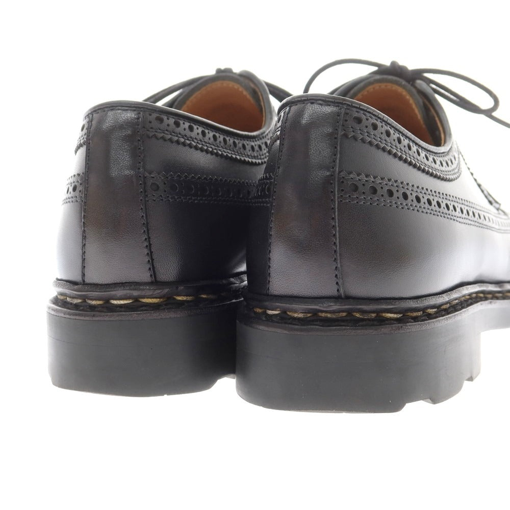 【中古】フォーティーセカンド ロイヤルハイランド 42ND ROYAL HIGHLAND ノルウィージャン製法 ロングウイングチップ ドレスシューズ ブラック【 39 】【 状態ランクB 】【 メンズ 】