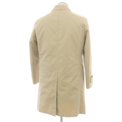 【中古】バーバリーロンドン BURBERRY LONDON コットンポリエステル ステンカラーコート ベージュ【 L 】【 状態ランクC 】【 メンズ 】