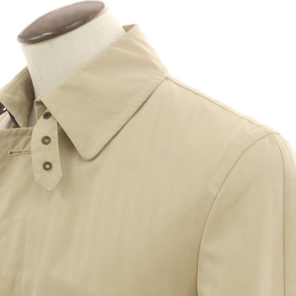 【中古】バーバリーロンドン BURBERRY LONDON コットンポリエステル ステンカラーコート ベージュ【 L 】【 状態ランクC 】【 メンズ 】