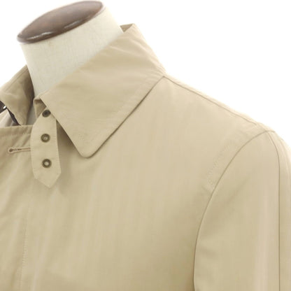 【中古】バーバリーロンドン BURBERRY LONDON コットンポリエステル ステンカラーコート ベージュ【 L 】【 状態ランクC 】【 メンズ 】