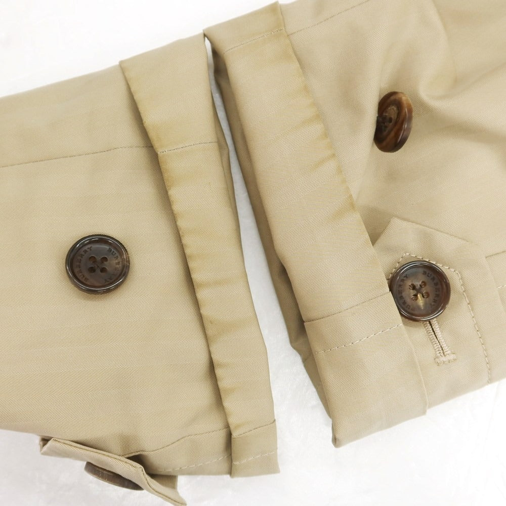【中古】バーバリーロンドン BURBERRY LONDON コットンポリエステル ステンカラーコート ベージュ【 L 】【 状態ランクC 】【 メンズ 】