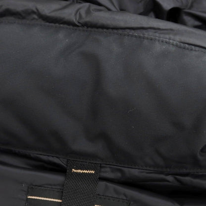 【中古】デュノ DUNO ナイロン×ウール フーデッド ダウンジャケット ブラック【 M 】【 状態ランクB 】【 メンズ 】