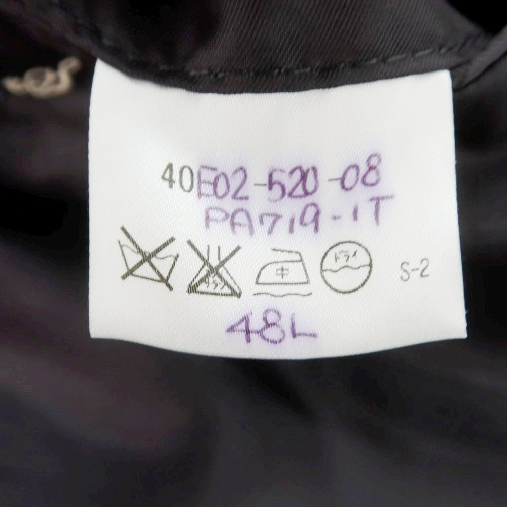 【中古】ポールスチュアート PAUL STUART ウール 2つボタンスーツ ダークグレー【 48L 】【 状態ランクC 】【 メンズ 】