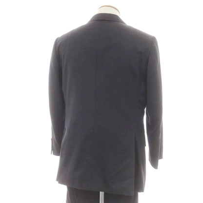 【中古】ポールスチュアート PAUL STUART ウール 2つボタンスーツ ダークグレー【 48L 】【 状態ランクC 】【 メンズ 】