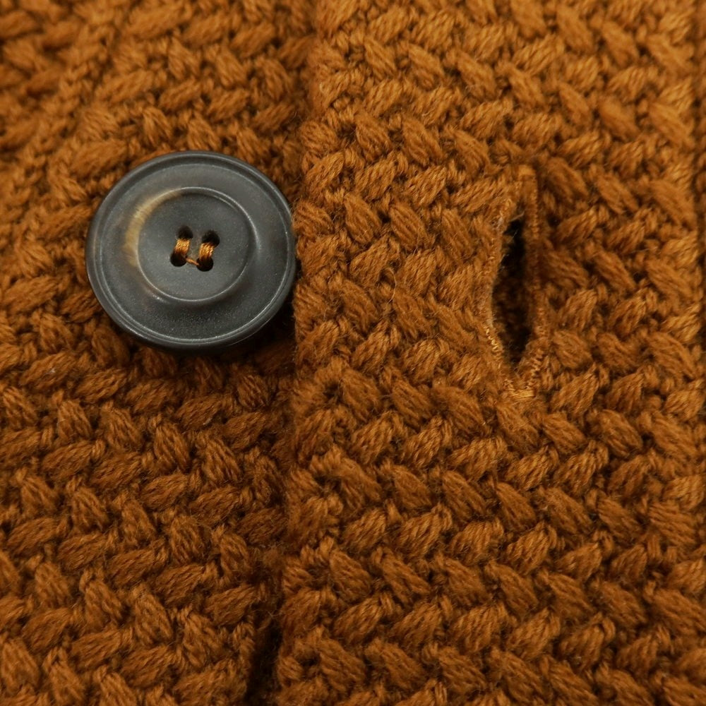 【中古】ラルディーニ LARDINI ウール ショールカラー カーディガン ブラウン【 50 】【 状態ランクA 】【 メンズ 】