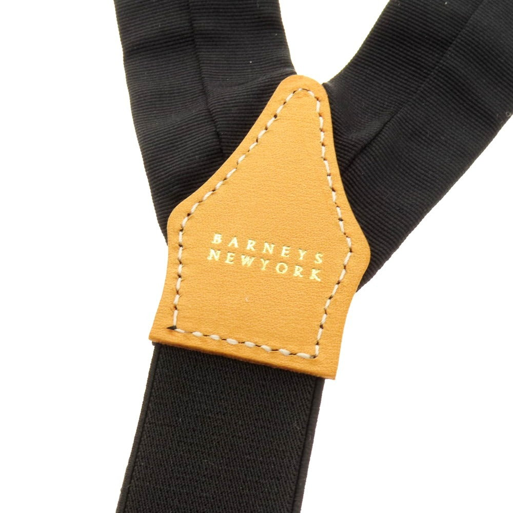 【中古】バーニーズニューヨーク BARNEYS NEWYORK （カマーバンド、サスペンダー、蝶ネクタイ） タキシード 3点セット ブラック【 状態ランクB 】【 メンズ 】