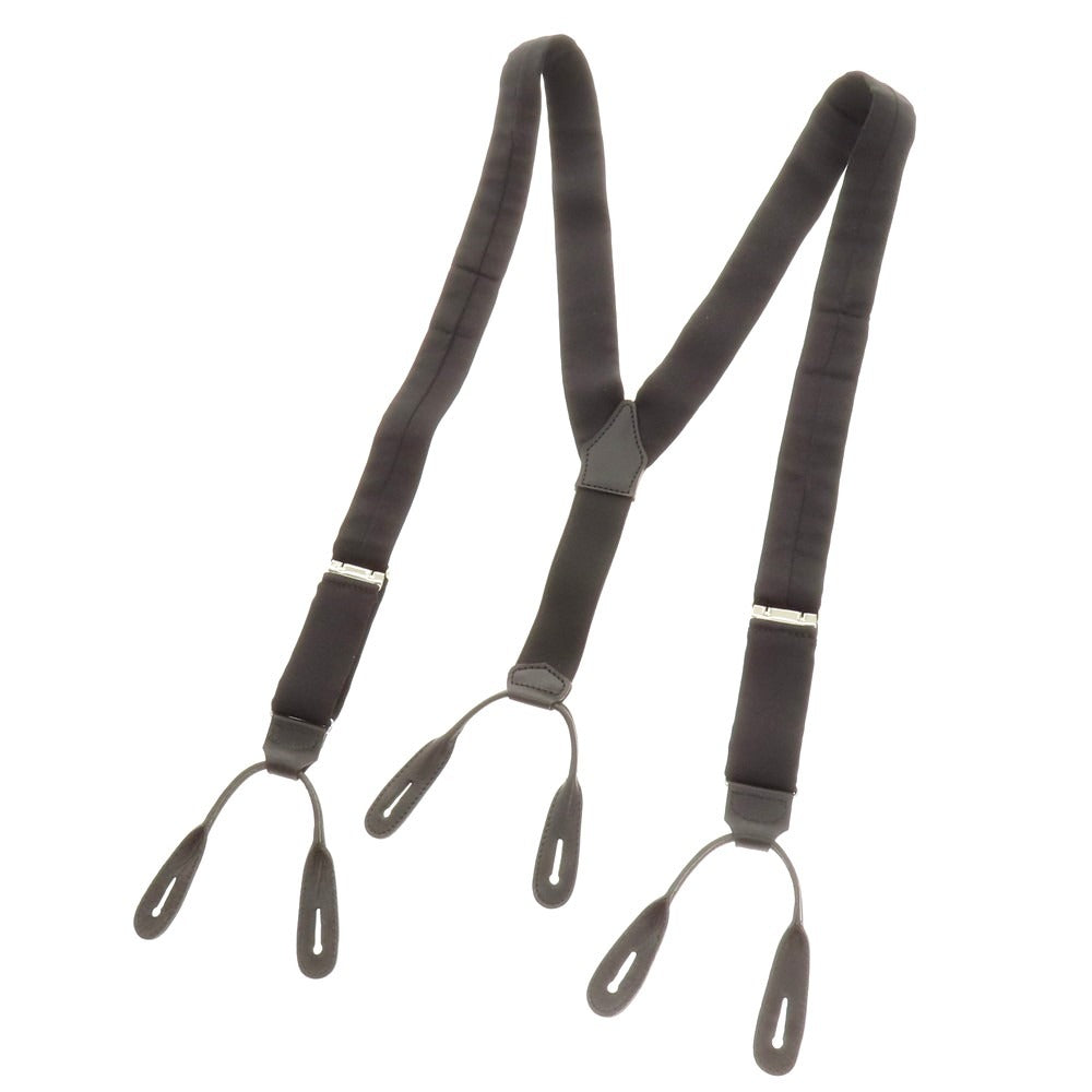 【中古】バーニーズニューヨーク BARNEYS NEWYORK （カマーバンド、サスペンダー、蝶ネクタイ） タキシード 3点セット ブラック【 状態ランクB 】【 メンズ 】