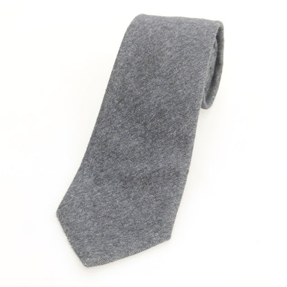 【中古】フマガッリ Fumagalli ウール 無地ネクタイ グレー【 状態ランクB 】【 メンズ 】