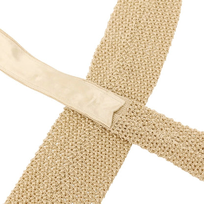 【中古】フェアファクス FAIRFAX シルク ニットタイ ベージュ【 状態ランクB 】【 メンズ 】