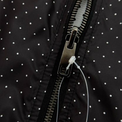 【中古】ドルチェアンドガッバーナ DOLCE&amp;GABBANA リバーシブル ポリエステル ドット ジップアップブルゾン ブラックxホワイト【 48 】【 状態ランクB 】【 メンズ 】