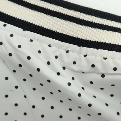 【中古】ドルチェアンドガッバーナ DOLCE&amp;GABBANA リバーシブル ポリエステル ドット ジップアップブルゾン ブラックxホワイト【 48 】【 状態ランクB 】【 メンズ 】