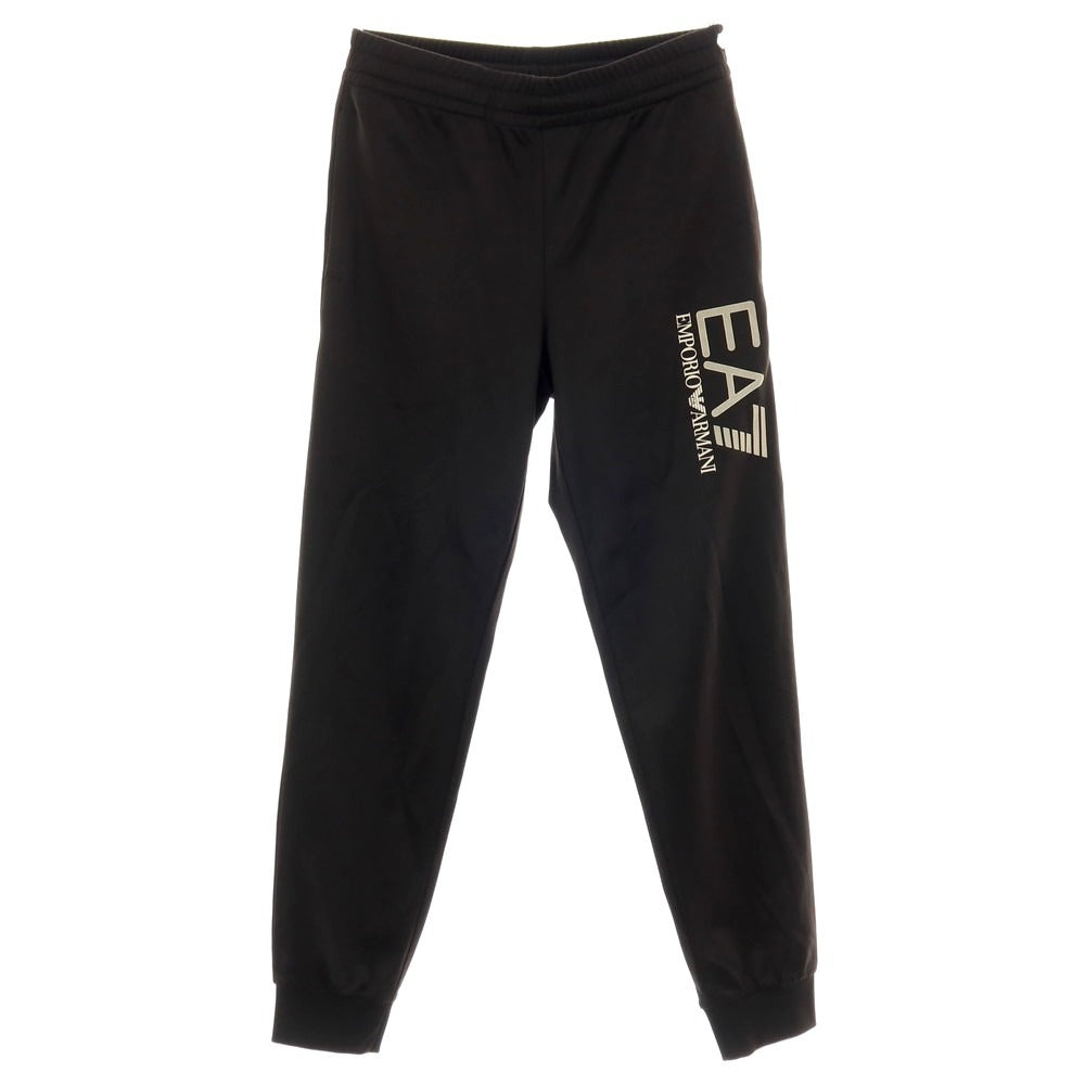 【中古】エンポリオ アルマーニ EMPORIO ARMANI EA7 ポリエステルジャージー セットアップ ブラック【サイズS】【 状態ランクB 】【 メンズ 】