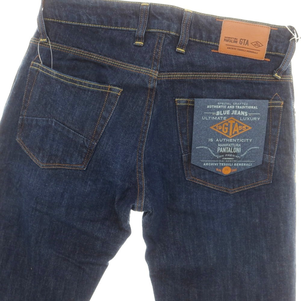 【中古】ジーティーアー G.T.A ストレッチ コットン ジーンズ デニムパンツ ネイビー【サイズ30】【 状態ランクA 】【 メンズ 】 [CPD]