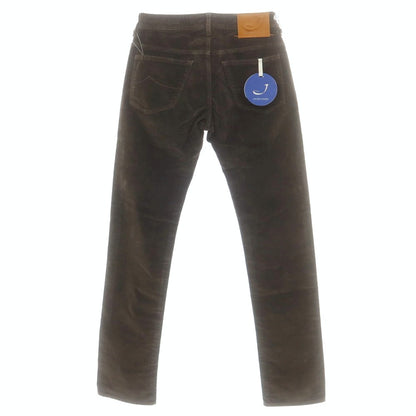 【中古】ヤコブコーエン JACOB COHEN J613 ストレッチ コットン 5ポケットパンツ ダークブラウン【 30 】【 状態ランクA 】【 メンズ 】