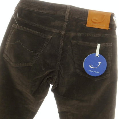 【中古】ヤコブコーエン JACOB COHEN J613 ストレッチ コットン 5ポケットパンツ ダークブラウン【 30 】【 状態ランクA 】【 メンズ 】