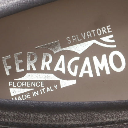 【中古】【未使用】サルヴァトーレフェラガモ Salvatore Ferragamo ドライビングシューズ ネイビー【 7 】【 状態ランクS 】【 メンズ 】