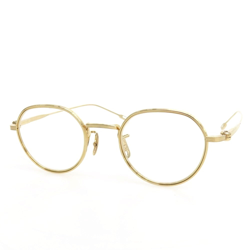 【中古】ユウイチ トヤマ YUICHI TOYAMA :5 BANKSIDE THE ANGEL メガネ ゴールド【 45□22 145 】【 状態ランクA 】【 メンズ 】