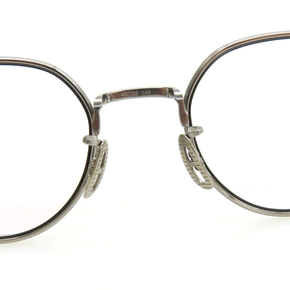 【中古】ユウイチ トヤマ YUICHI TOYAMA :5 BANKSIDE THE ANGEL メガネ シルバー【 45□22 145 】【 状態ランクA 】【 メンズ 】