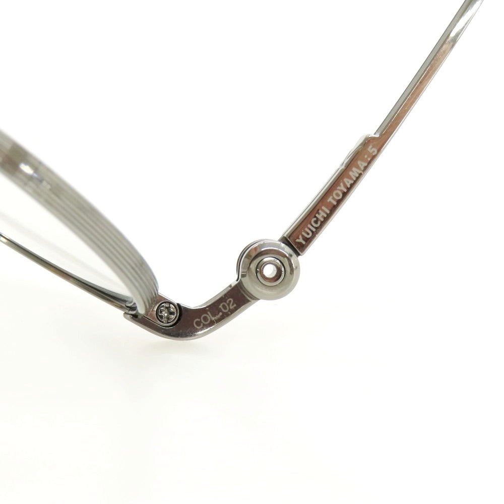 【中古】ユウイチ トヤマ YUICHI TOYAMA :5 BANKSIDE THE ANGEL メガネ シルバー【 45□22 145 】【 状態ランクA 】【 メンズ 】