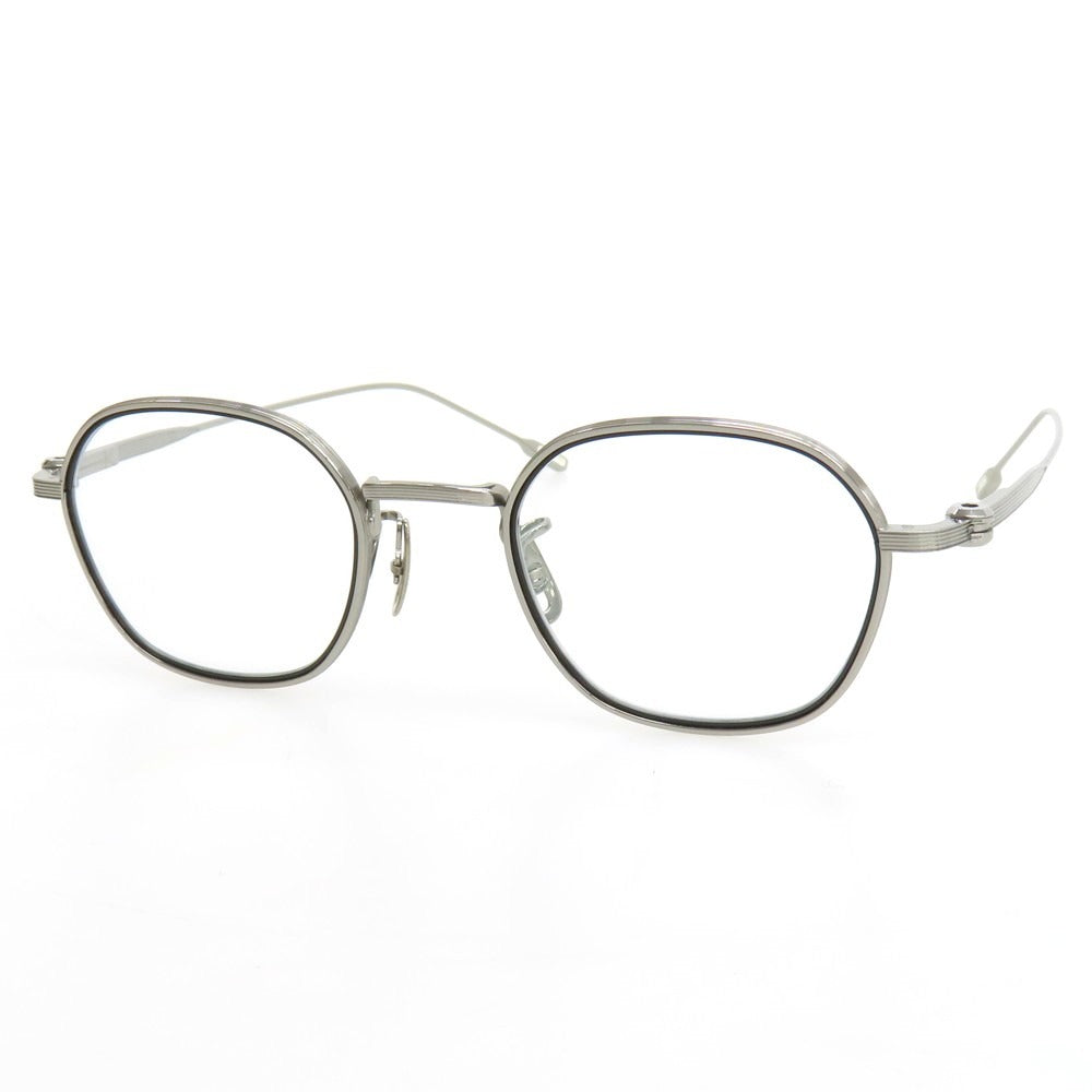 【中古】ユウイチ トヤマ YUICHI TOYAMA :5 BANKSIDE BANKSIDE メガネ シルバー【 46□22 145 】【 状態ランクA 】【 メンズ 】