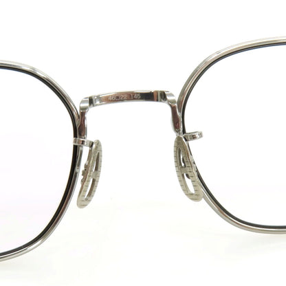 【中古】ユウイチ トヤマ YUICHI TOYAMA :5 BANKSIDE BANKSIDE メガネ シルバー【 46□22 145 】【 状態ランクA 】【 メンズ 】