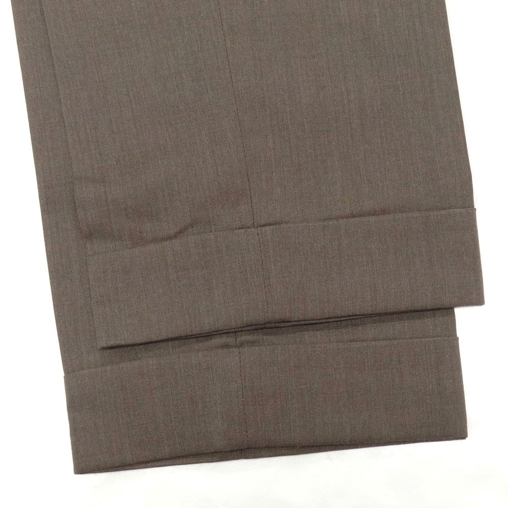 【中古】ジェルマーノ GERMANO ウール ドレススラックスパンツ グレイッシュブラウン【 46 】【 状態ランクA 】【 メンズ 】